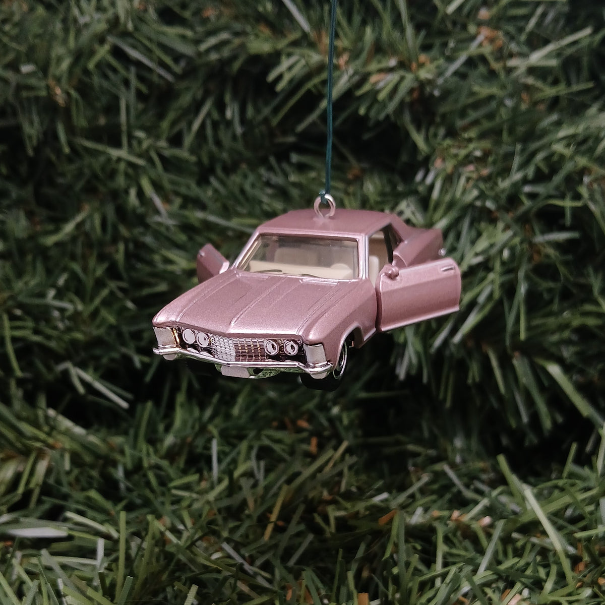 BUICK 1964 RIVIERA Ornament Christmas Decoration Unique Gift Idea Classic Car Doors Open 1963-1965