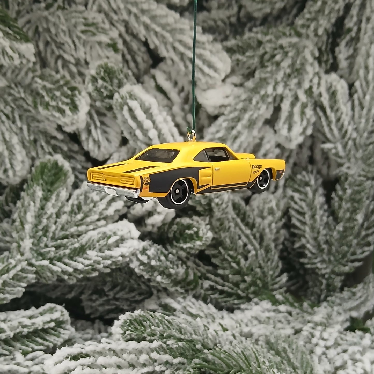 Dodge 1969 Super Bee Ornament Christmas Gift Mopar Yellow Coronet 1968