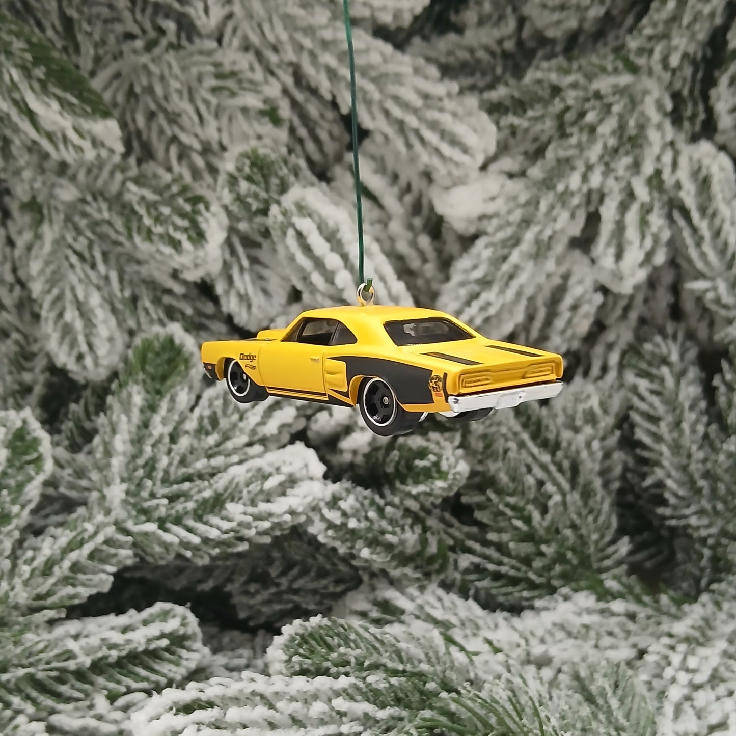 Dodge 1969 Super Bee Ornament Christmas Gift Mopar Yellow Coronet 1968