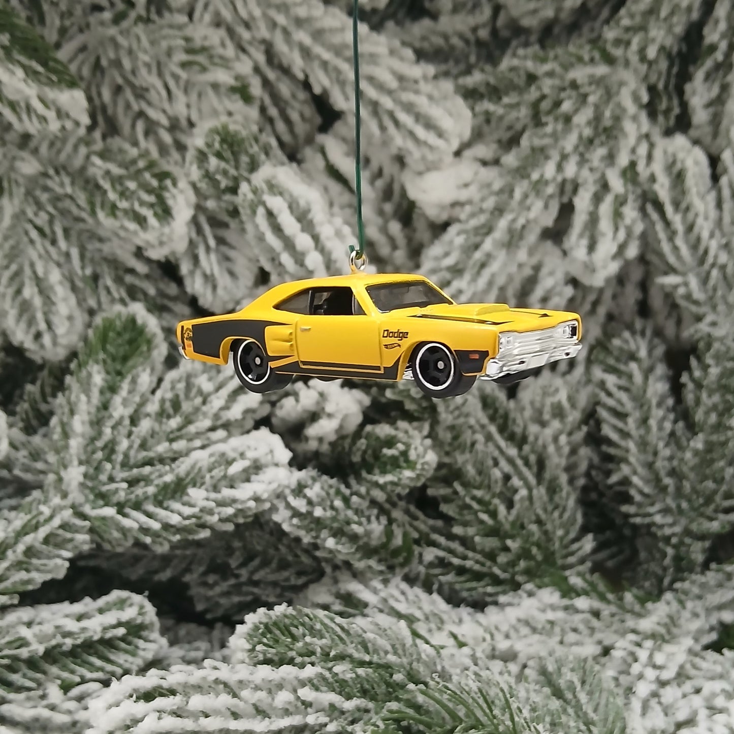 Dodge 1969 Super Bee Ornament Christmas Gift Mopar Yellow Coronet 1968