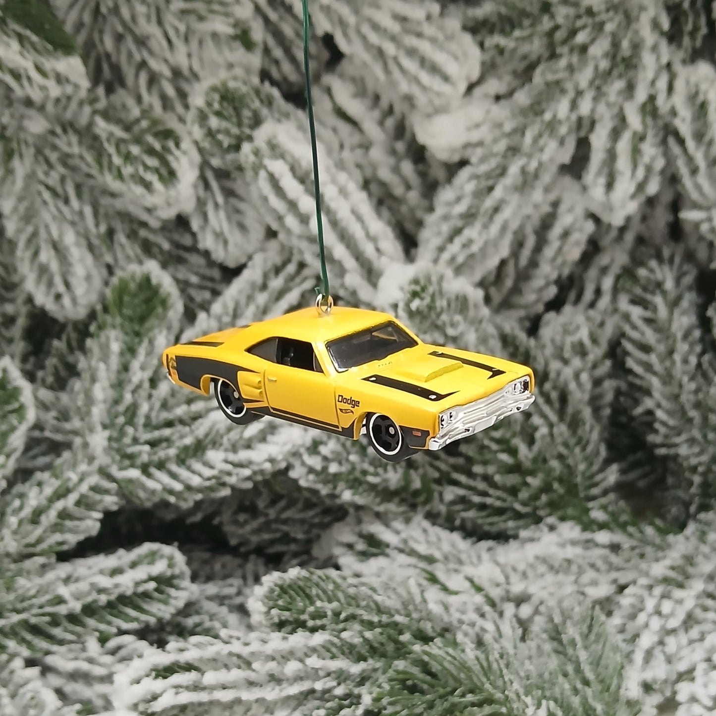 Dodge 1969 Super Bee Ornament Christmas Gift Mopar Yellow Coronet 1968
