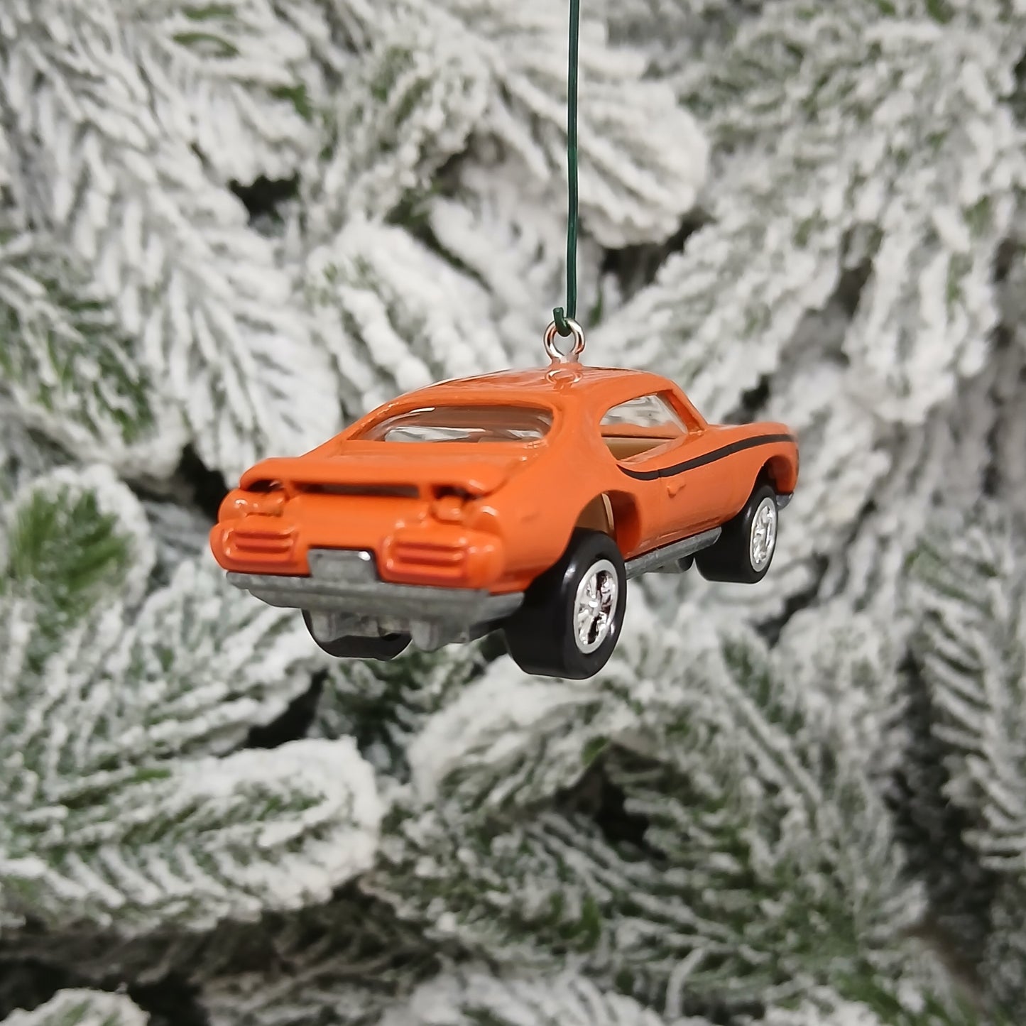 PONTIAC GTO JUDGE 1969 Ornament Christmas Tree Decoration Unique Gift Idea Orange