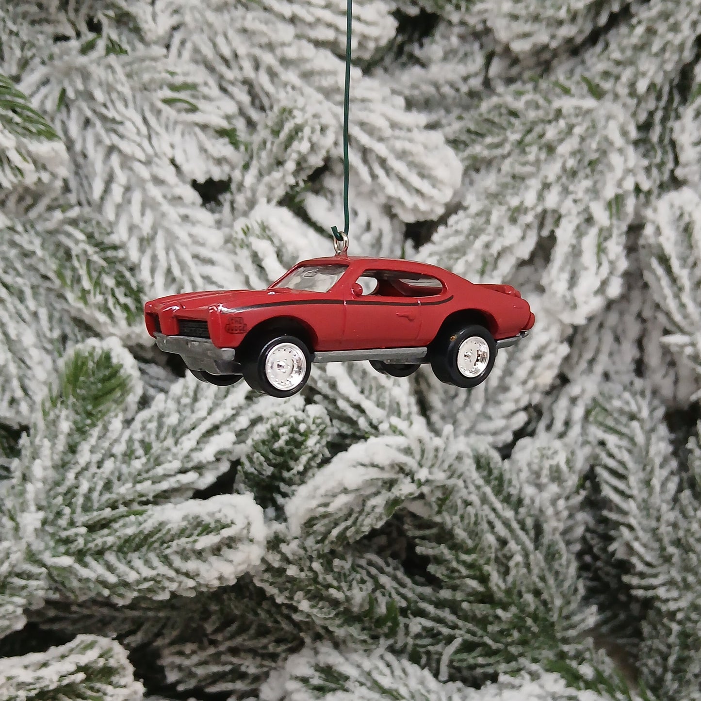 PONTIAC GTO JUDGE 1969 Ornament Christmas Tree Decoration Unique Gift Idea Red