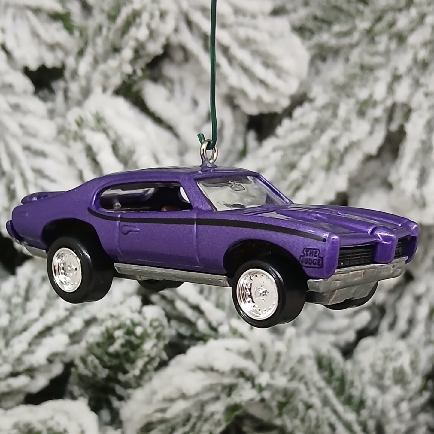 PONTIAC GTO JUDGE 1969 Ornament Christmas Tree Decoration Unique Gift Purple