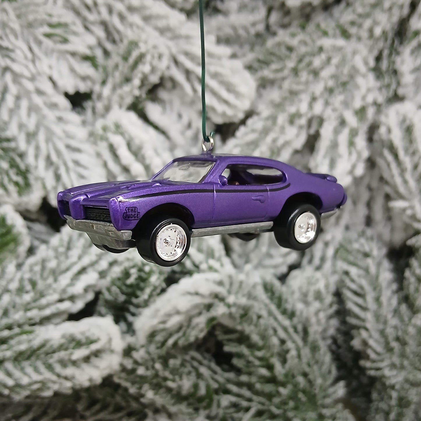 PONTIAC GTO JUDGE 1969 Ornament Christmas Tree Decoration Unique Gift Purple