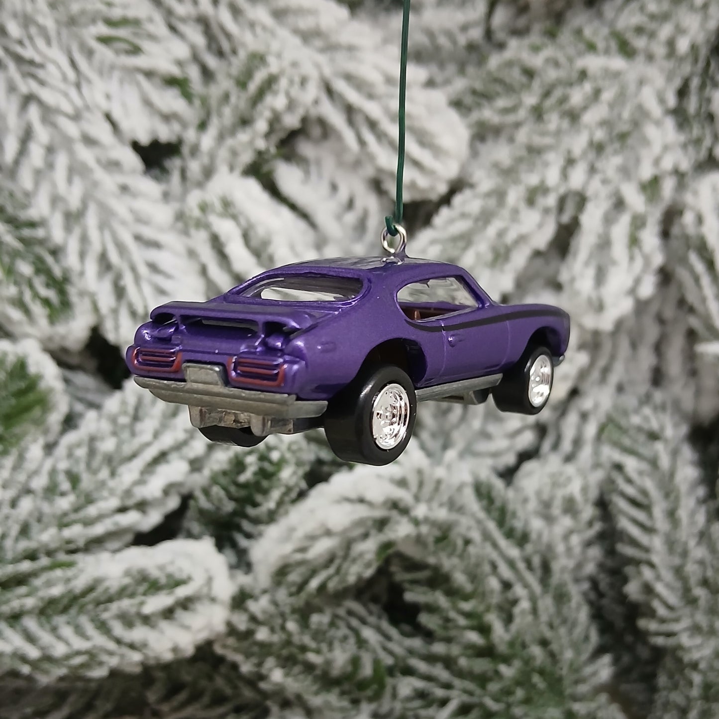 PONTIAC GTO JUDGE 1969 Ornament Christmas Tree Decoration Unique Gift Purple