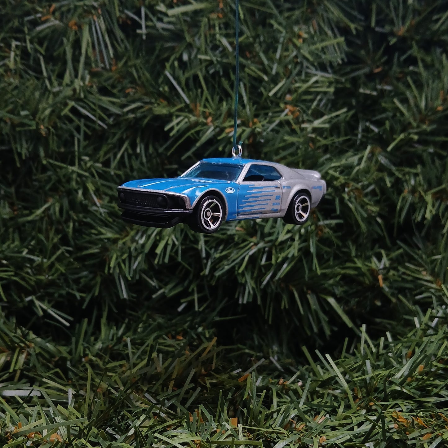 Ford 1969 Mustang Ornament Christmas Gift Xmas Tree Decoration