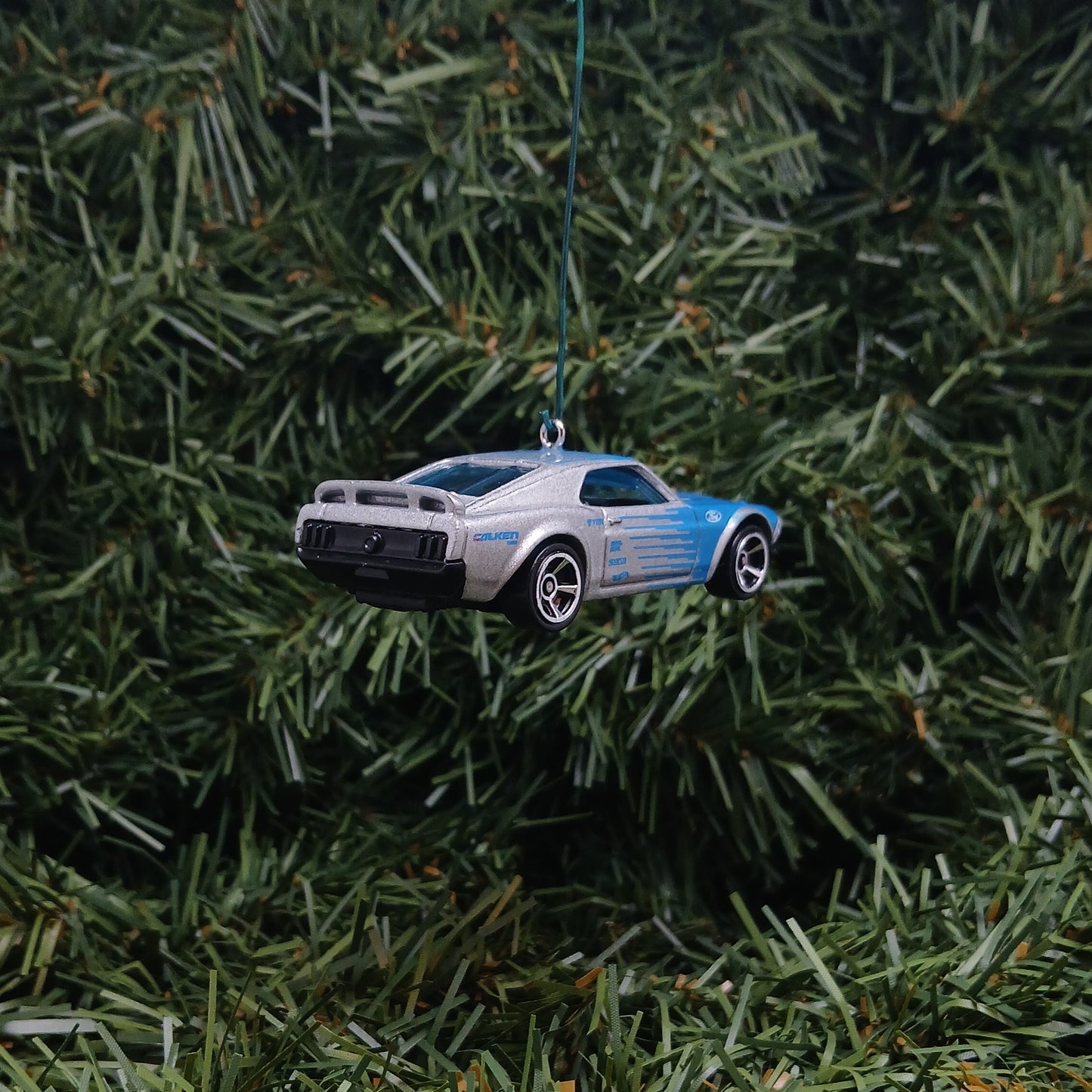 Ford 1969 Mustang Ornament Christmas Gift Xmas Tree Decoration