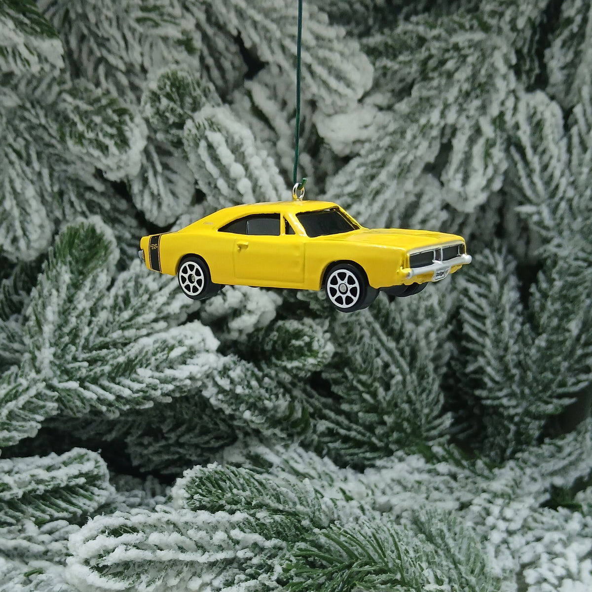 1970 DODGE CHARGER R/T Ornament Christmas Tree Decoration Unique Gift Yellow 1968 1969