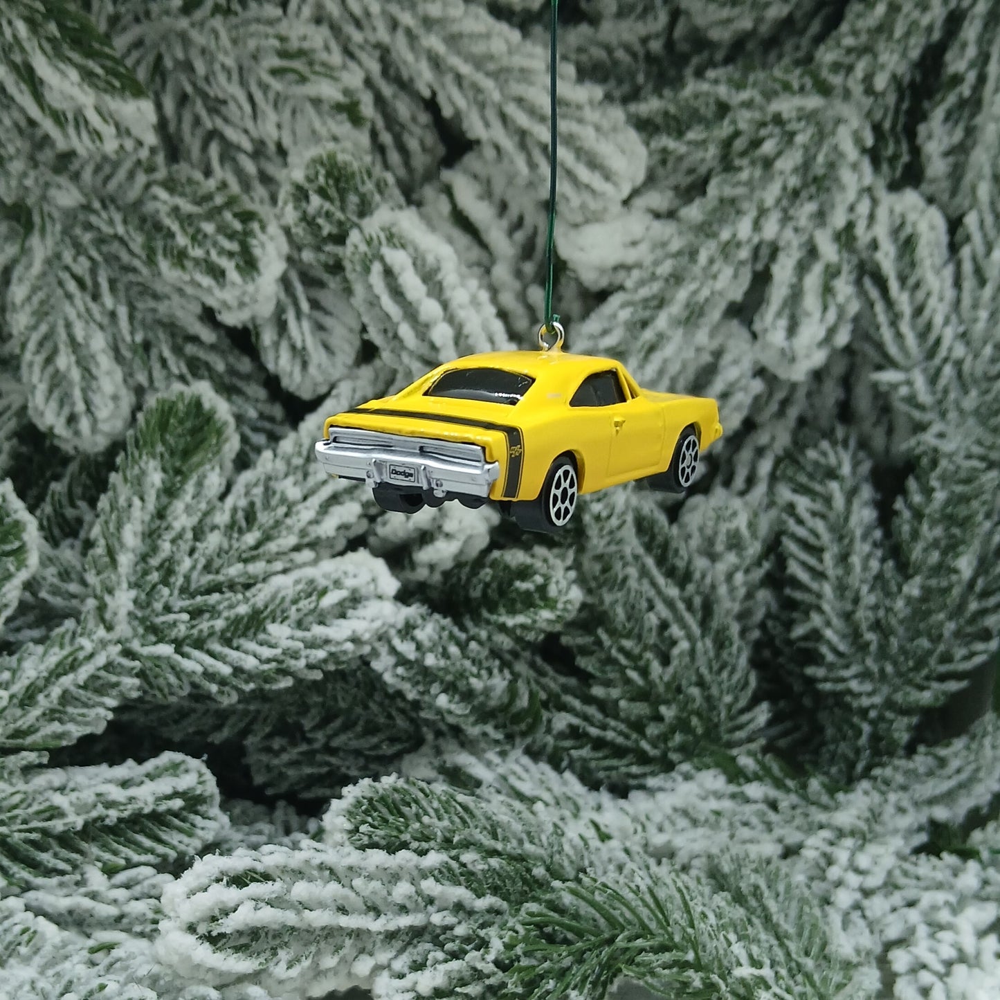 1970 DODGE CHARGER R/T Ornament Christmas Tree Decoration Unique Gift Yellow 1968 1969