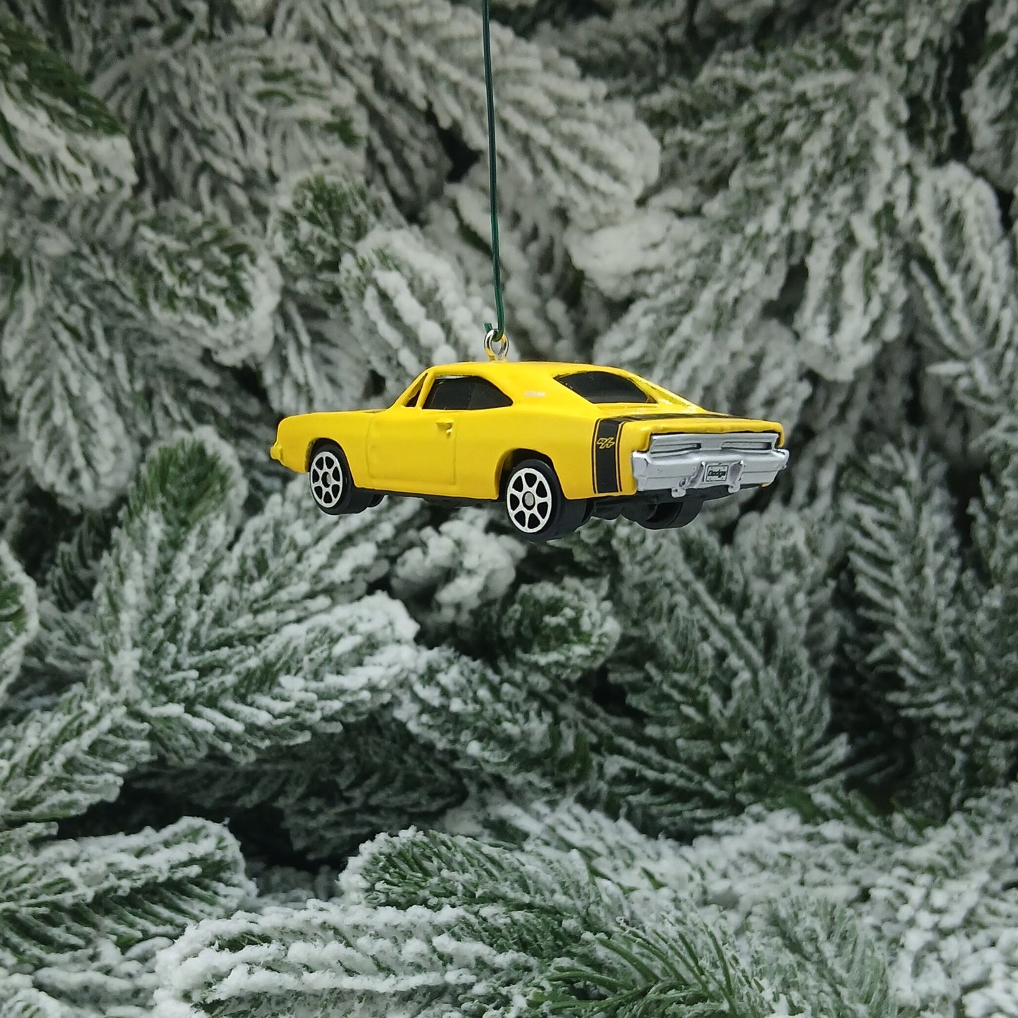 1970 DODGE CHARGER R/T Ornament Christmas Tree Decoration Unique Gift Yellow 1968 1969