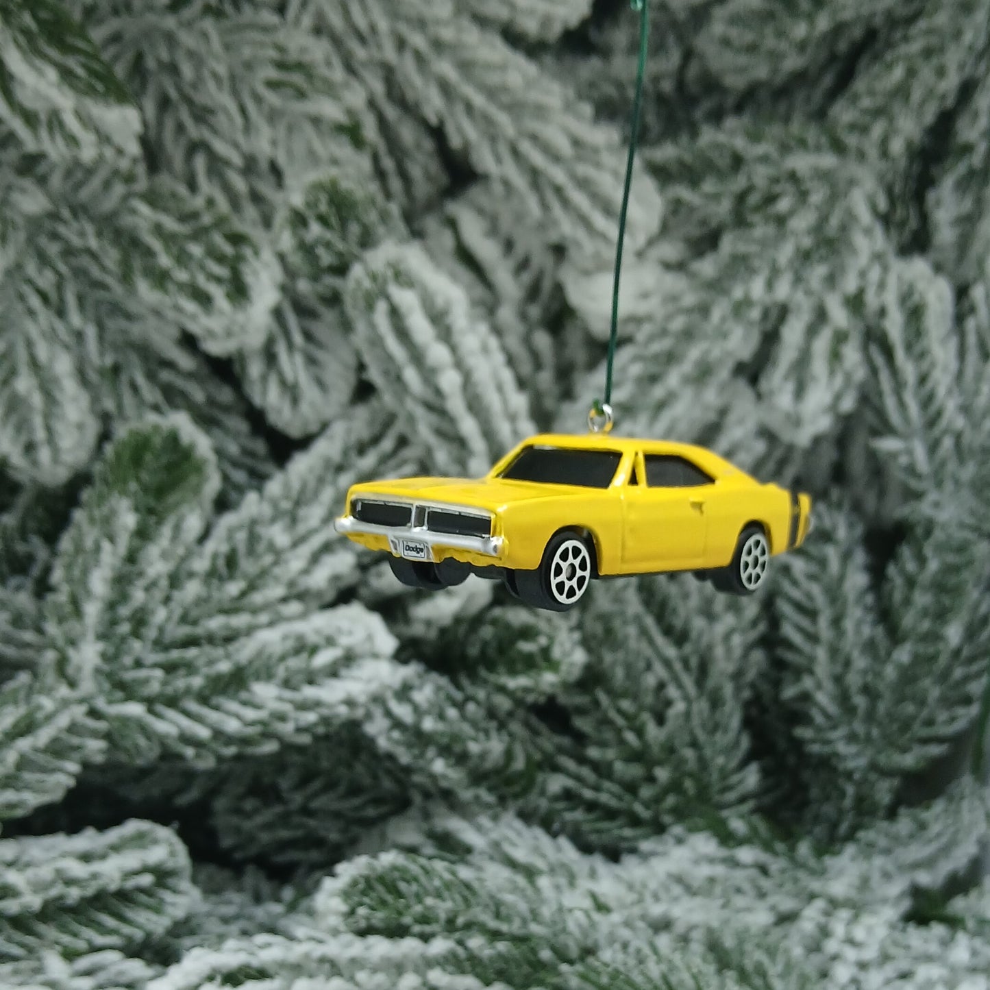 1970 DODGE CHARGER R/T Ornament Christmas Tree Decoration Unique Gift Yellow 1968 1969
