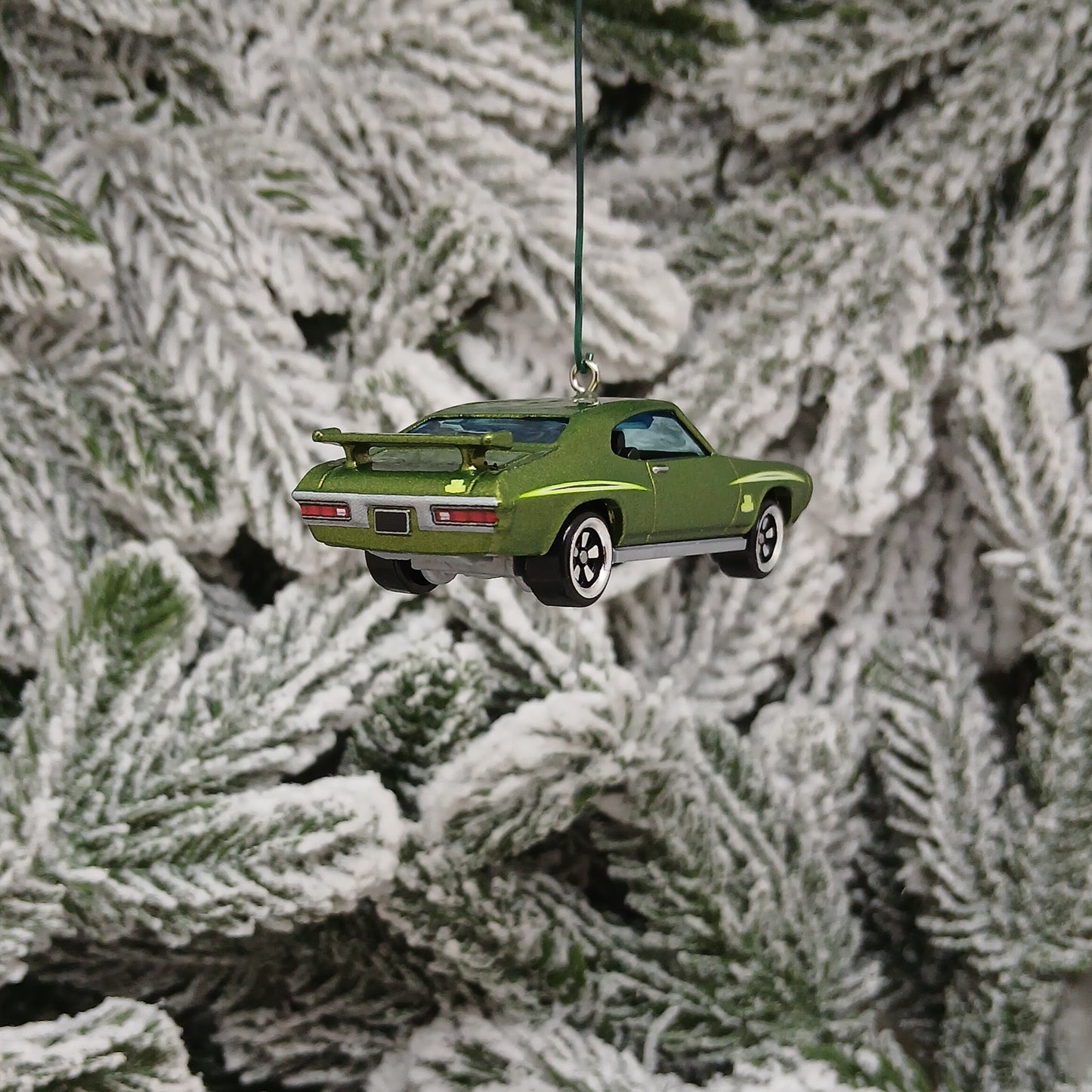 PONTIAC GTO 1970 Ornament Christmas Tree Decoration Unique Gift The Judge Green