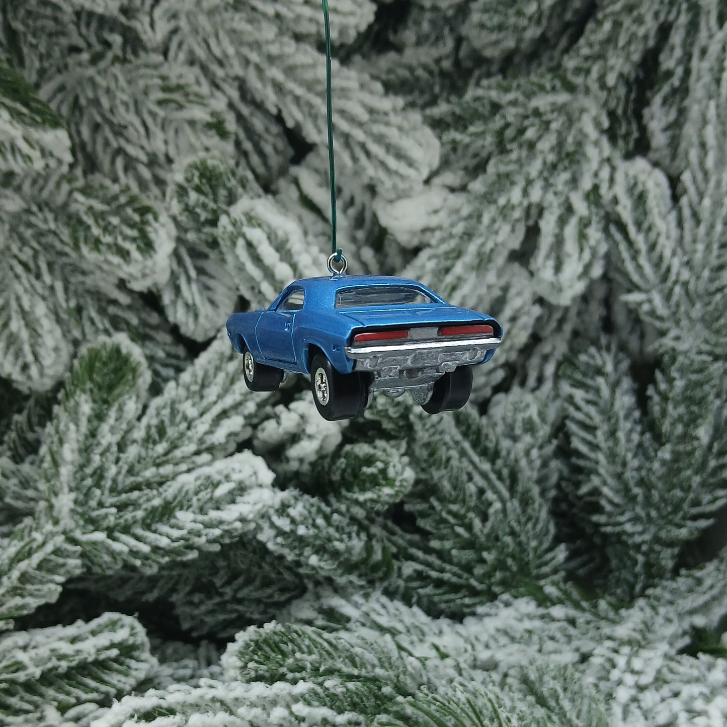 Dodge 1970 Challenger Ornament Christmas Gift Idea Xmas Tree Decoration Mopar Blue