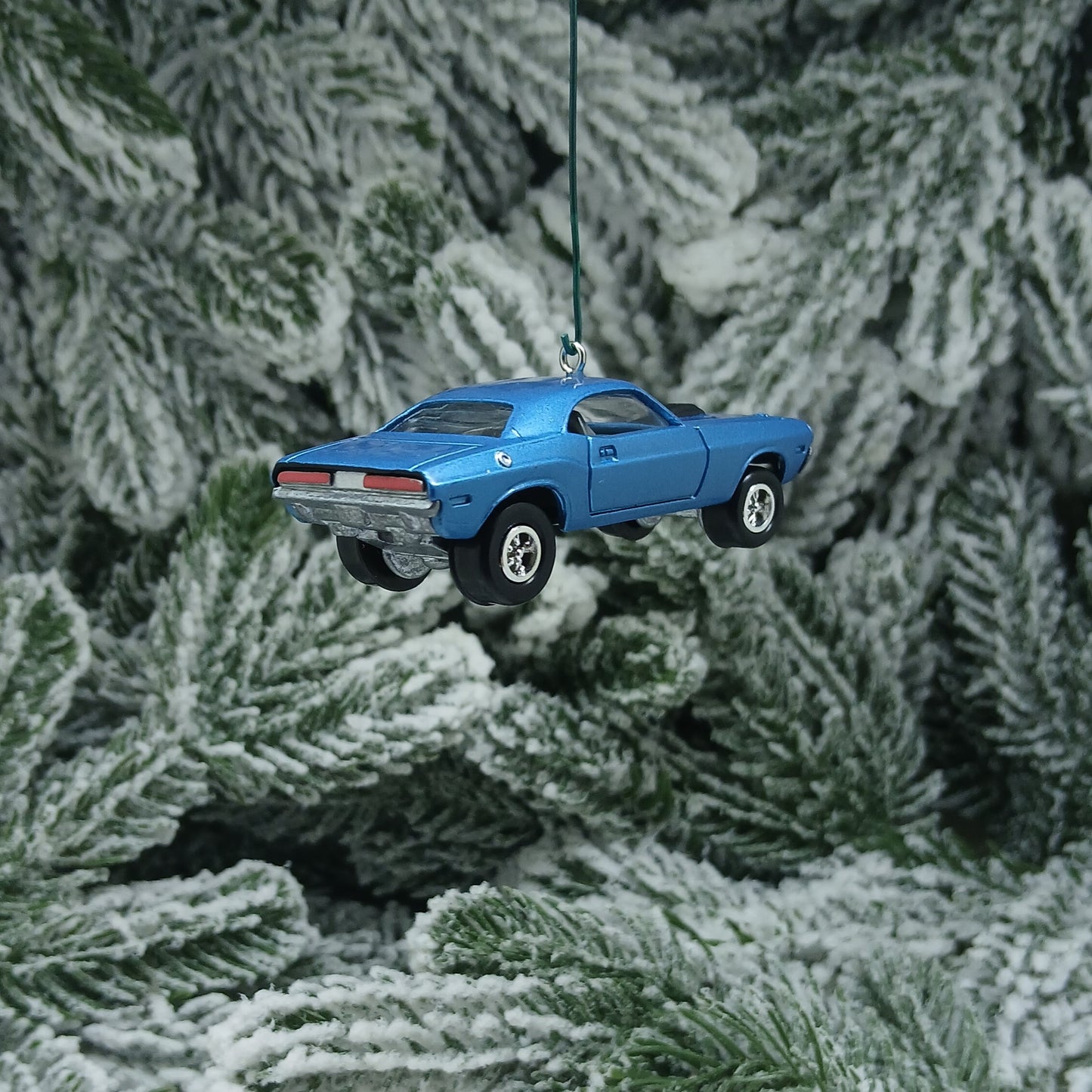 Dodge 1970 Challenger Ornament Christmas Gift Idea Xmas Tree Decoration Mopar Blue