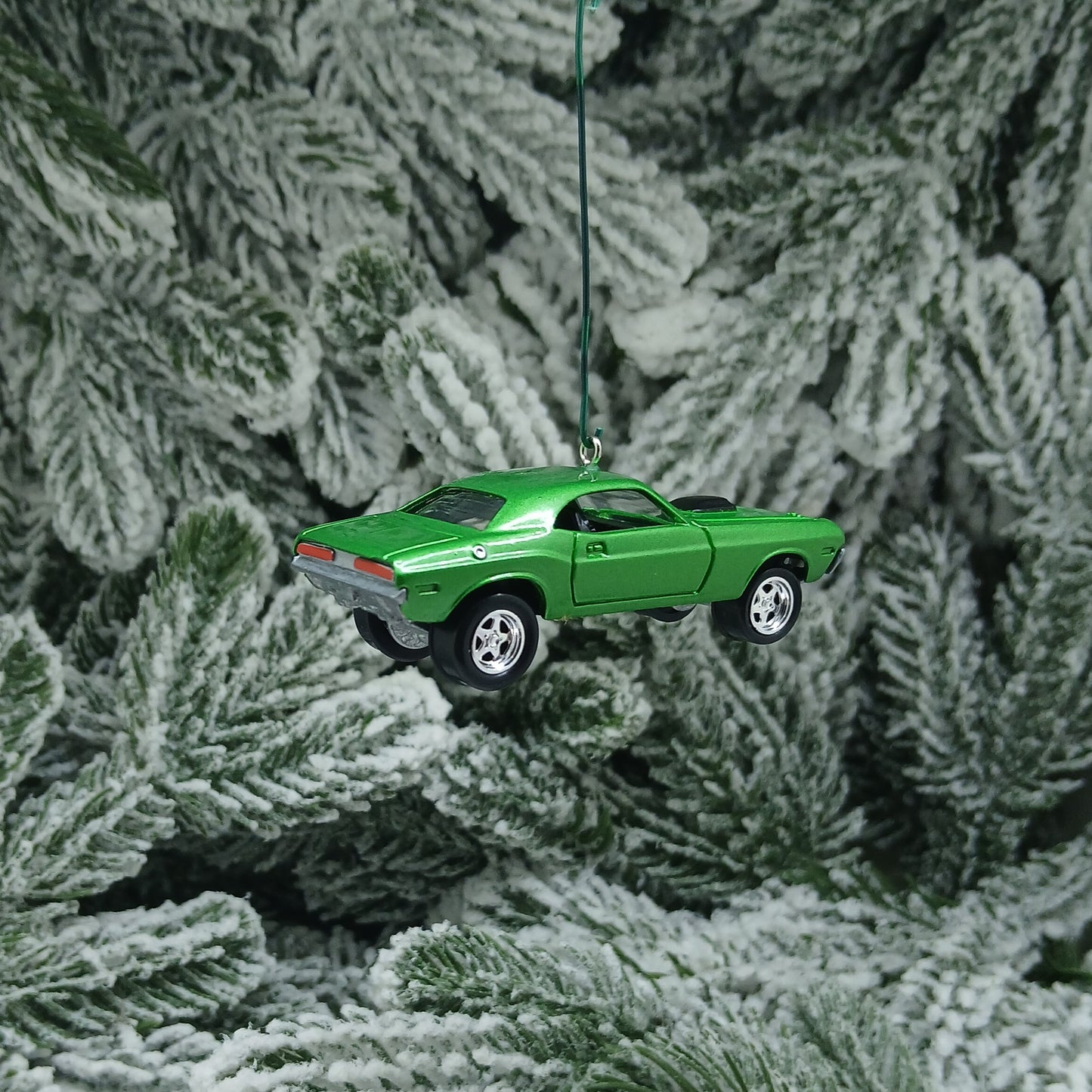 Dodge 1970 Challenger Ornament Christmas Gift Idea Xmas Tree Decoration Mopar Green