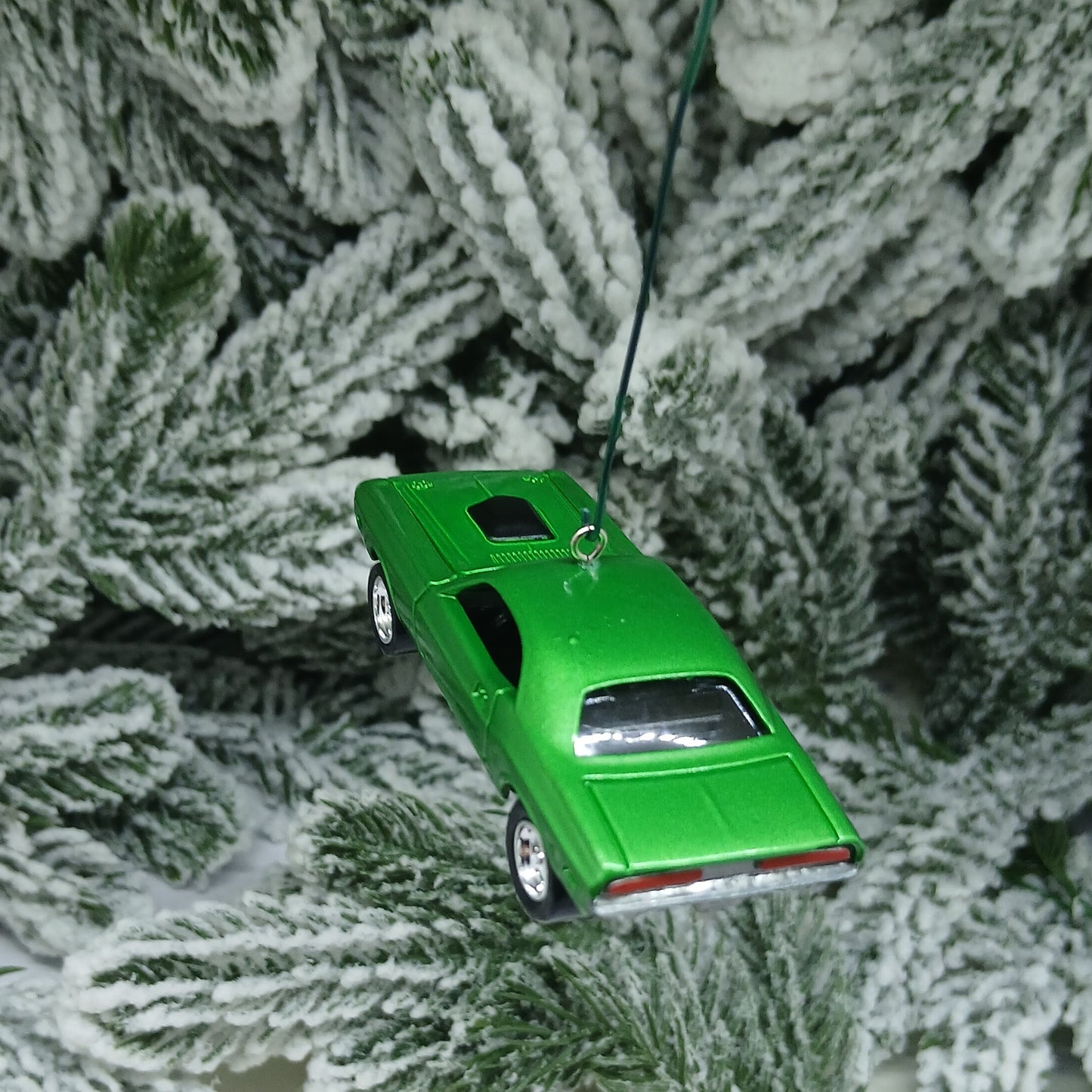 Dodge 1970 Challenger Ornament Christmas Gift Idea Xmas Tree Decoration Mopar Green