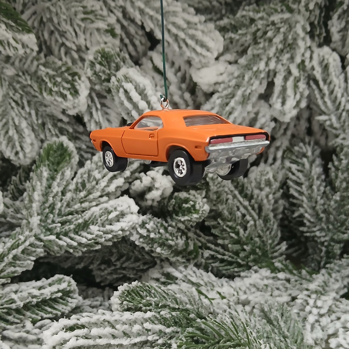 Dodge 1970 Challenger Ornament Christmas Gift Idea Xmas Tree Decoration Mopar Orange