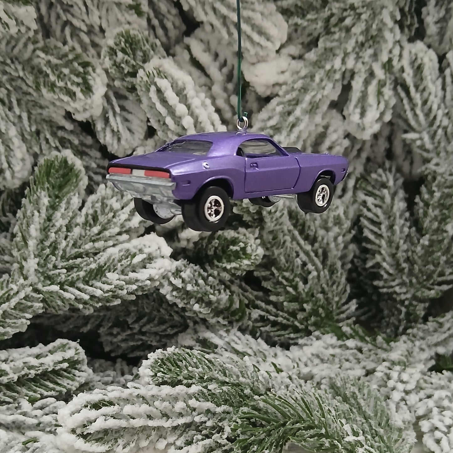 Dodge 1970 Challenger Ornament Christmas Gift Idea Xmas Tree Decoration Mopar Purple