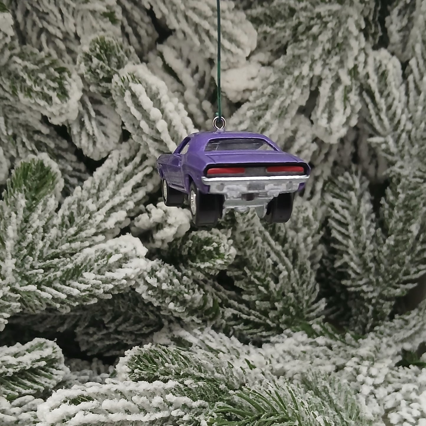 Dodge 1970 Challenger Ornament Christmas Gift Idea Xmas Tree Decoration Mopar Purple