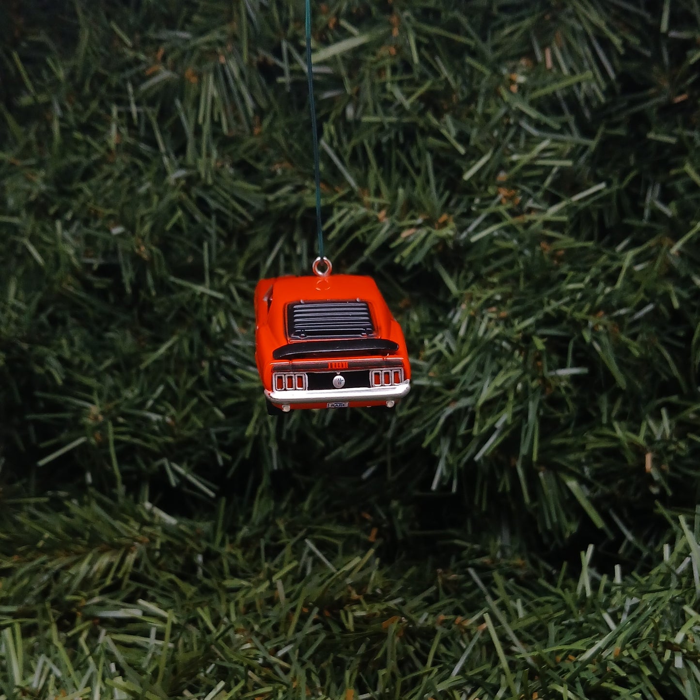 Ford 1970 Mustang Mach 1 Ornament Christmas Gift Xmas Tree Decoration Calyso Coral