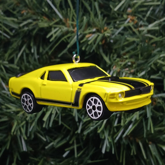 Ford Mustang Ornament 1970 Boss 302 Christmas Tree Decoration Unique Gift Idea Classic V8 Muscle Car