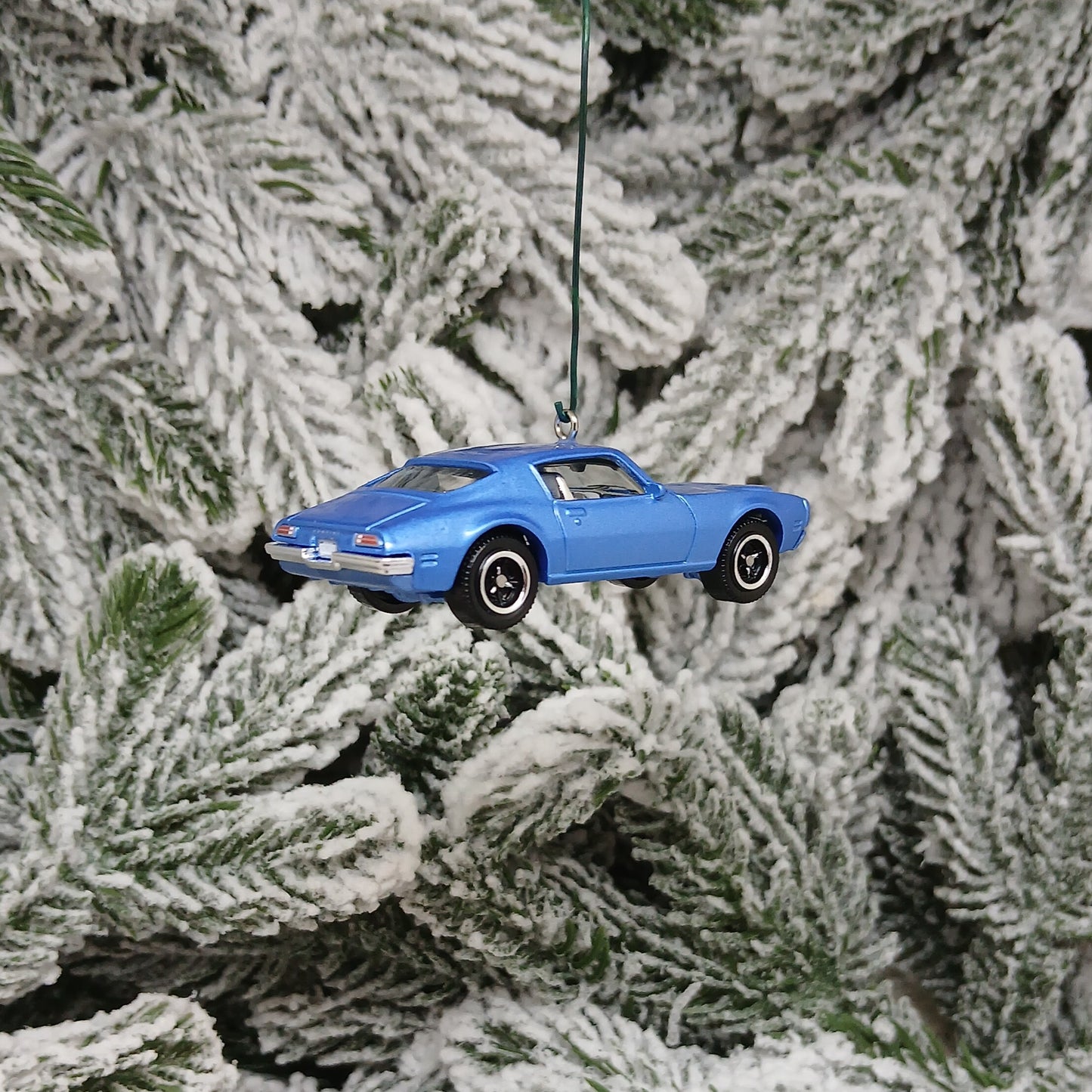 Pontiac Firebird Ornament 1971 Formula Christmas Tree Decoration Unique Xmas Gift Blue