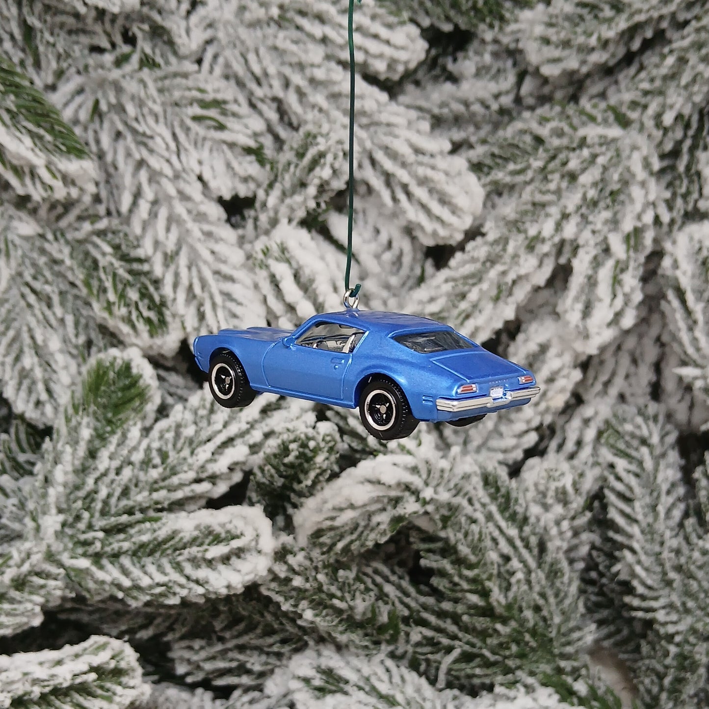 Pontiac Firebird Ornament 1971 Formula Christmas Tree Decoration Unique Xmas Gift Blue