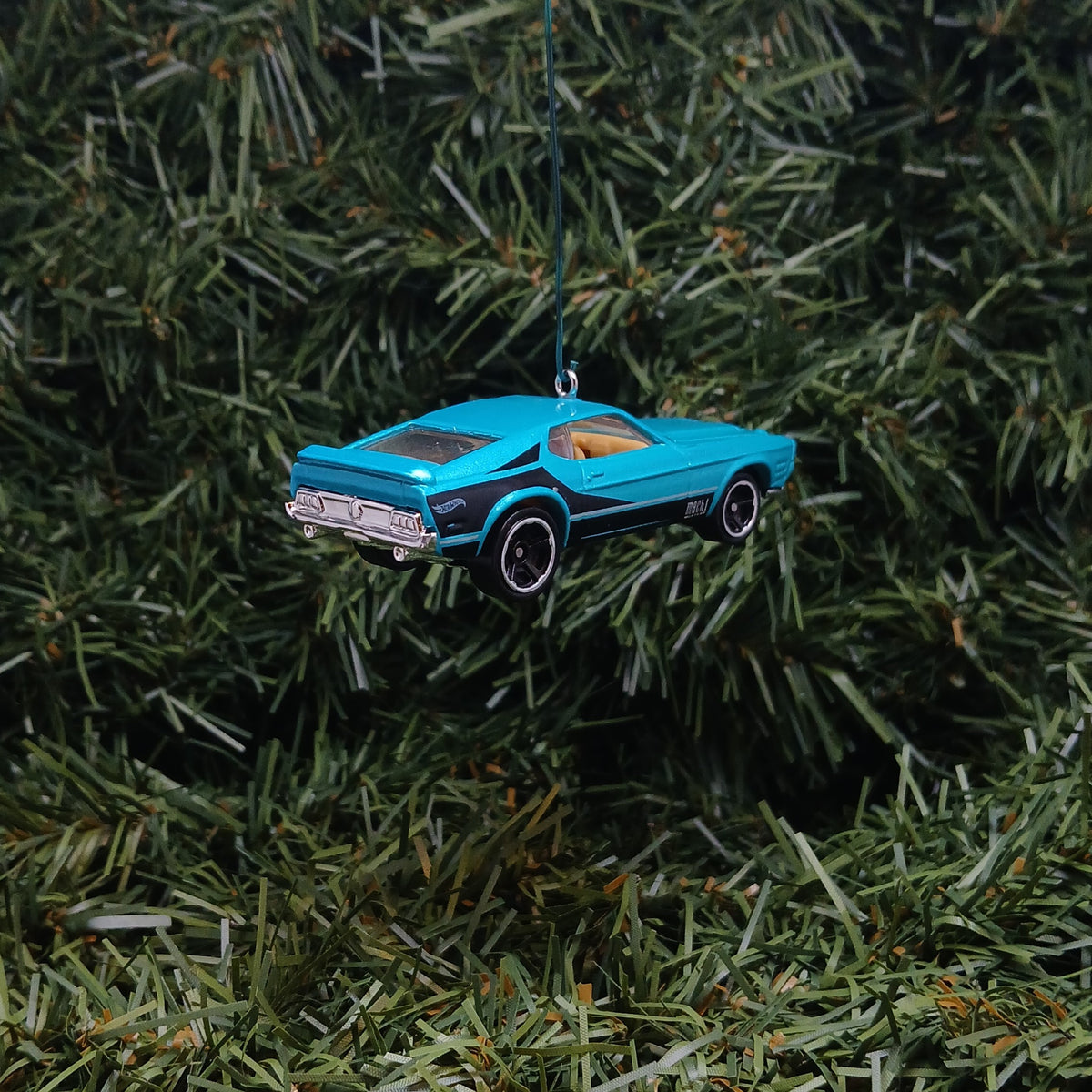 Ford Mustang Ornament 1971 Mach 1 Christmas Gift Idea Unique Car Xmas Tree Decoration