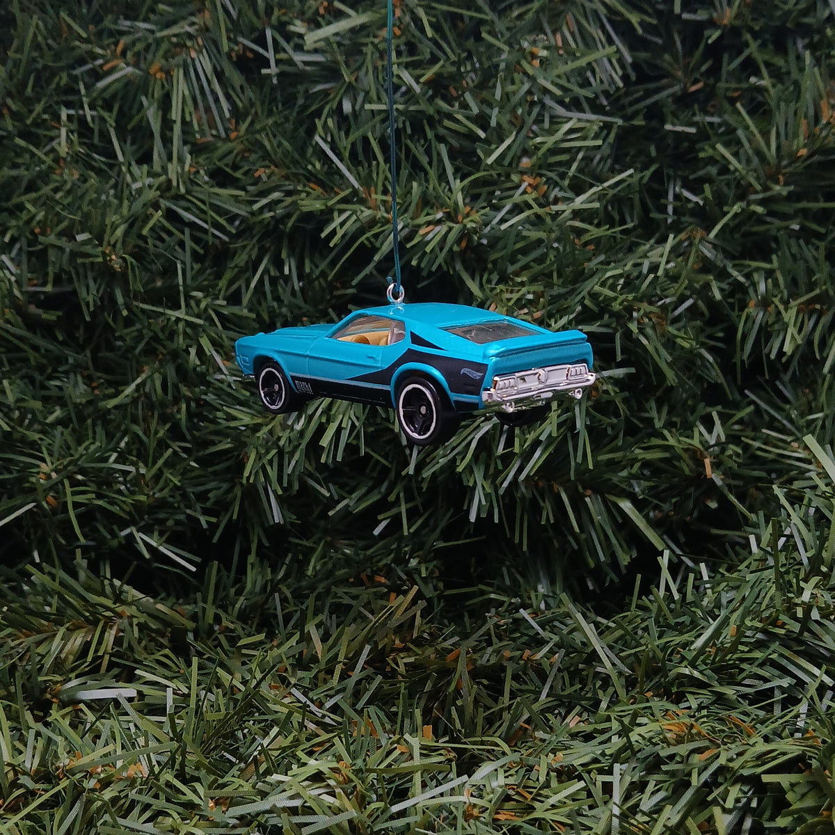 Ford Mustang Ornament 1971 Mach 1 Christmas Gift Idea Unique Car Xmas Tree Decoration