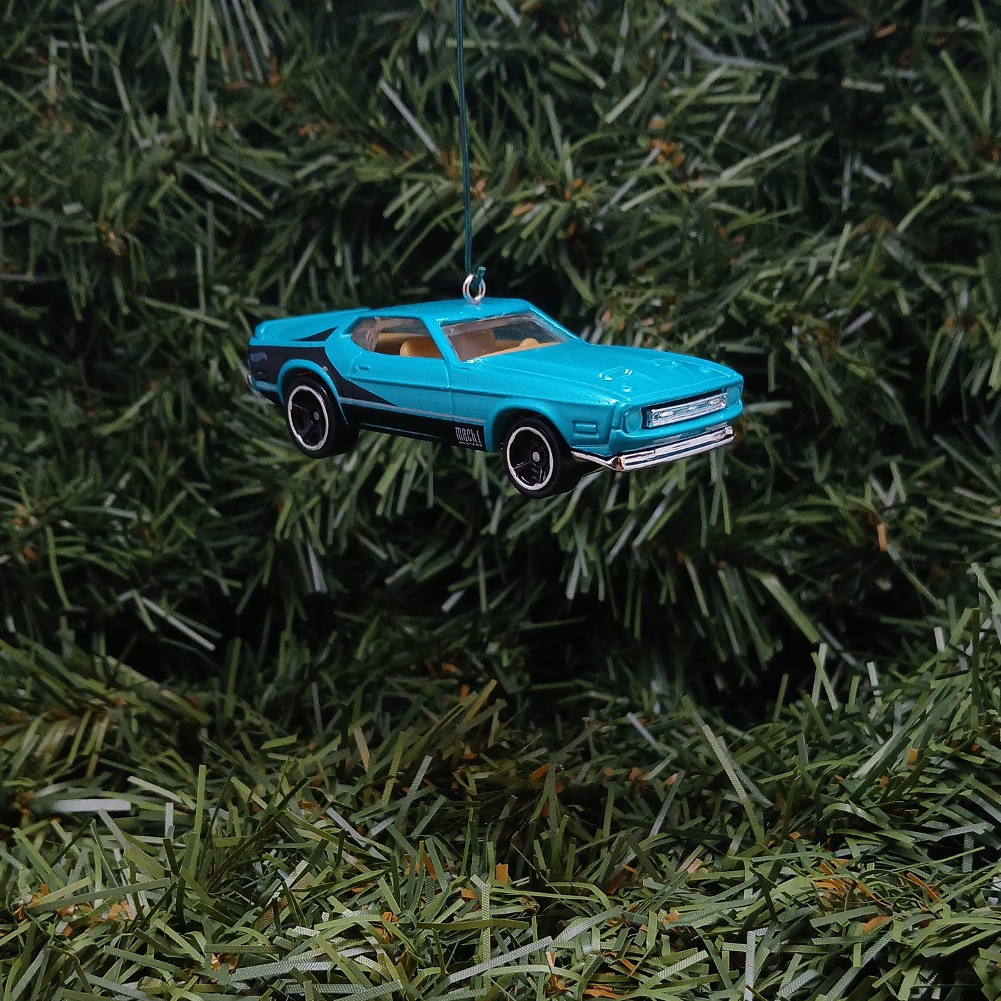 Ford Mustang Ornament 1971 Mach 1 Christmas Gift Idea Unique Car Xmas Tree Decoration