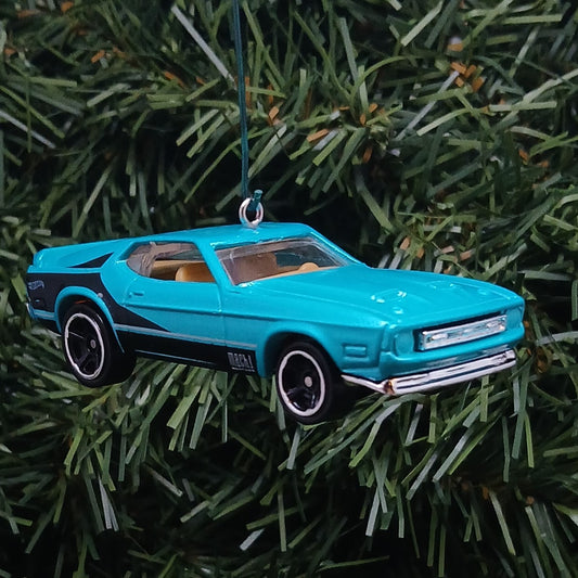 Ford Mustang Ornament 1971 Mach 1 Christmas Gift Idea Unique Car Xmas Tree Decoration