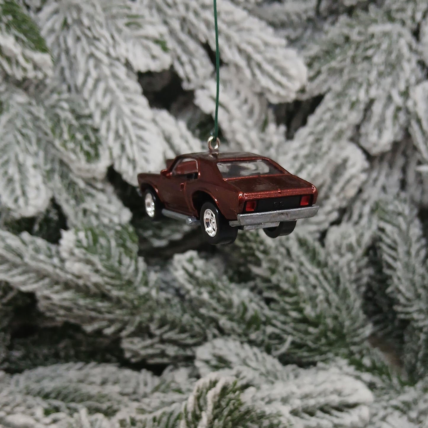Chevy Nova Ornament 1972 Chevrolet Christmas Tree Decoration Gift Idea Hood Opens