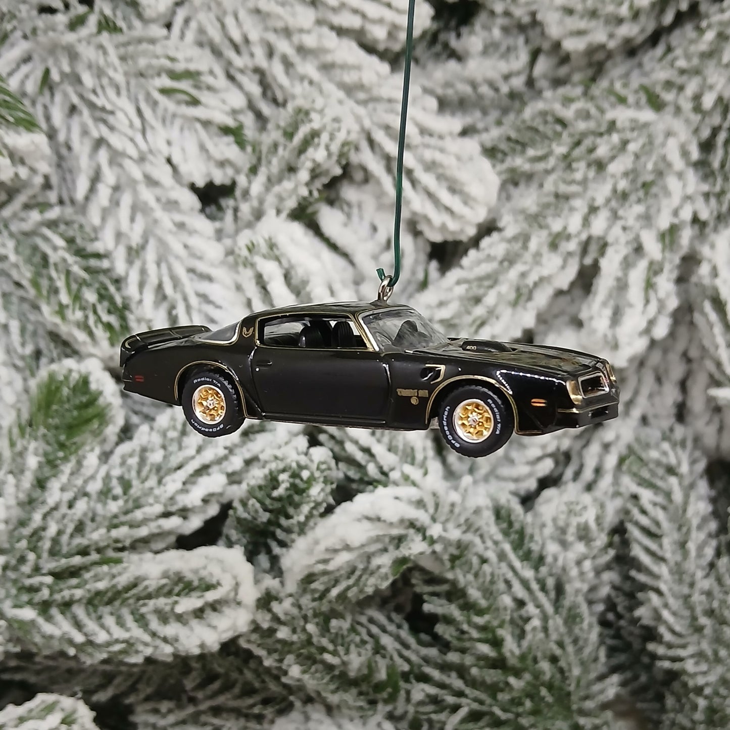Pontiac 1976 Firebird Trans Am Ornament Christmas Tree Decoration Unique Gift Black