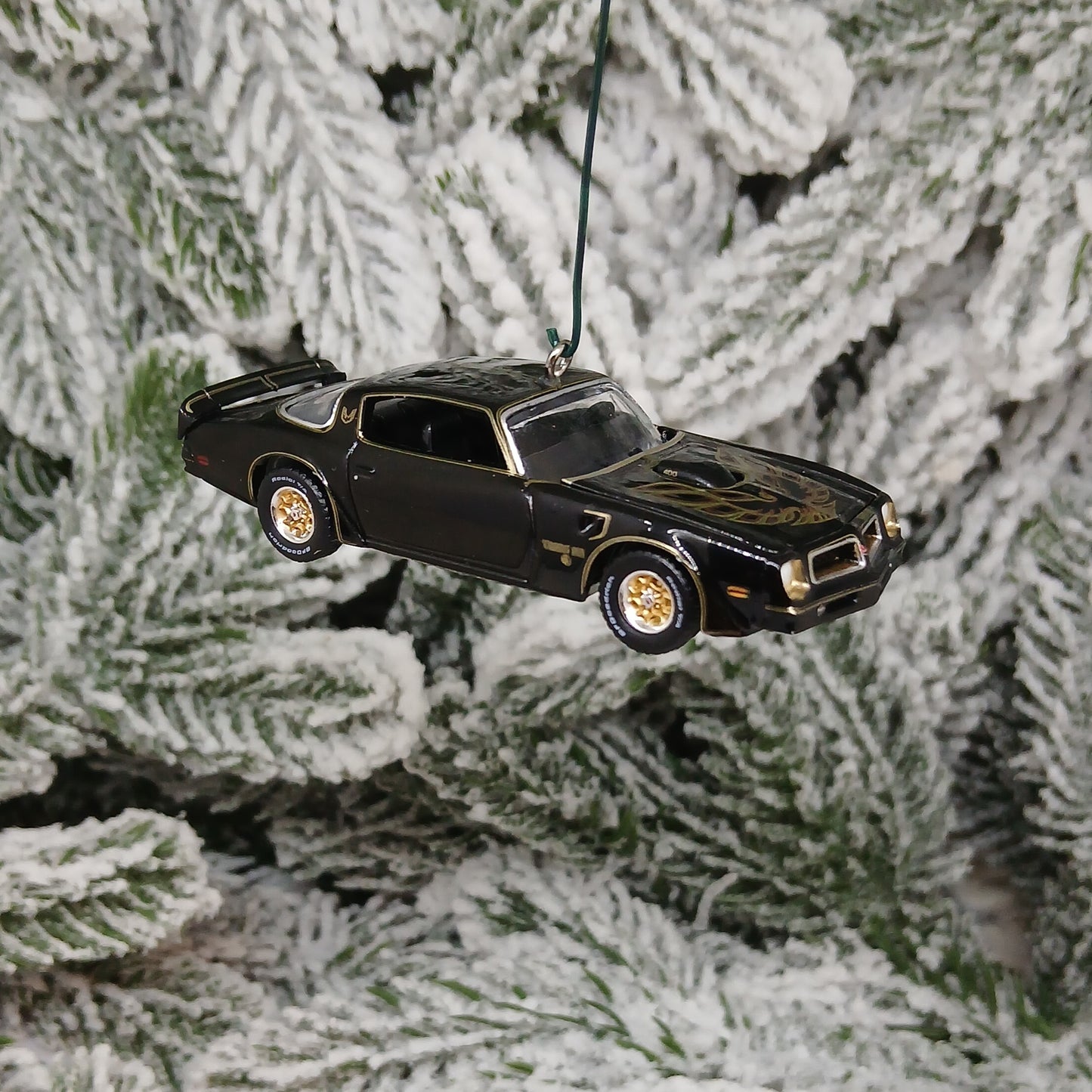 Pontiac 1976 Firebird Trans Am Ornament Christmas Tree Decoration Unique Gift Black