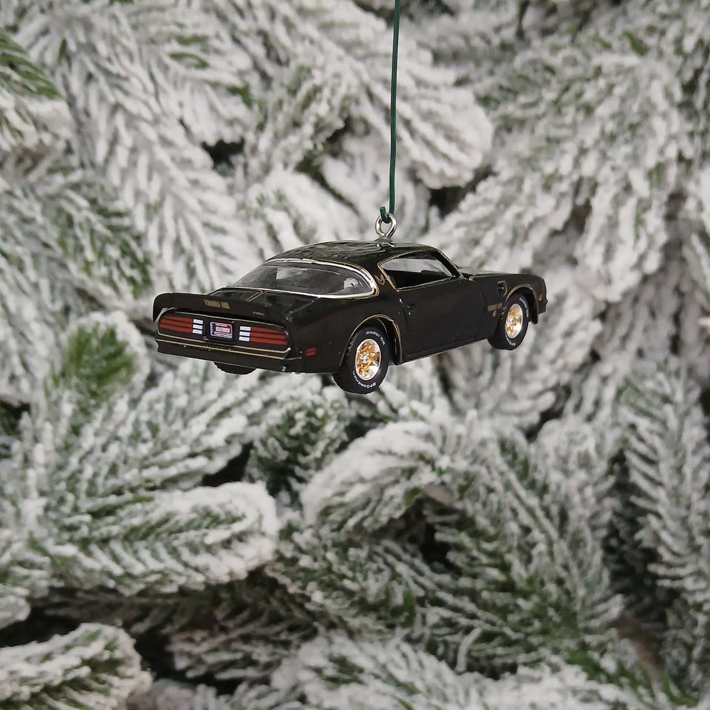 Pontiac 1976 Firebird Trans Am Ornament Christmas Tree Decoration Unique Gift Black