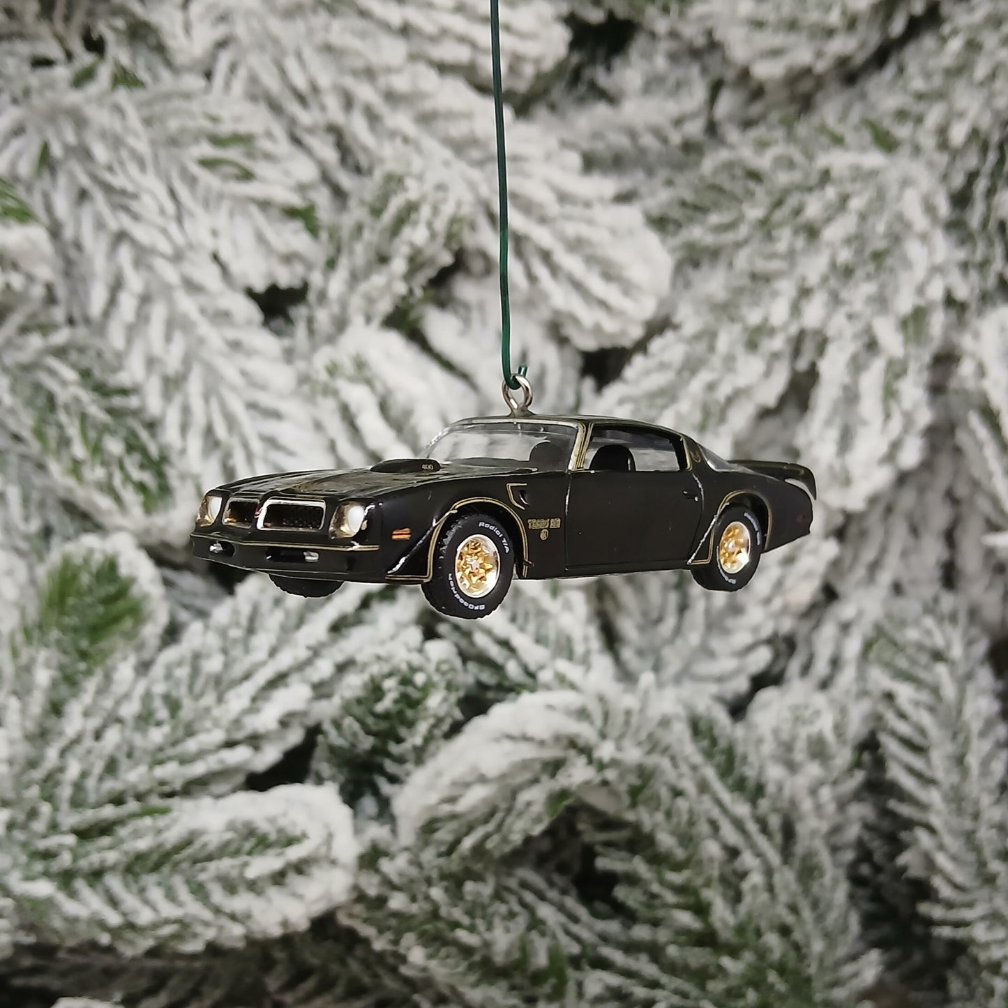 Pontiac 1976 Firebird Trans Am Ornament Christmas Tree Decoration Unique Gift Black