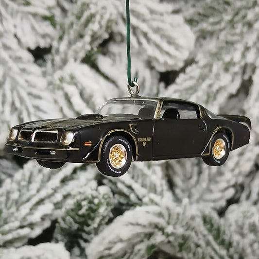 Pontiac 1976 Firebird Trans Am Ornament Christmas Tree Decoration Unique Gift Black