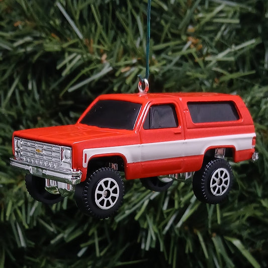 Chevy Blazer Ornament Christmas Gift Idea 1979 K5 Chevrolet Unique Xmas Tree Decoration