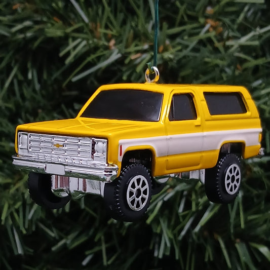 Chevy Blazer Ornament Christmas Gift Idea 1979 K5 Chevrolet Unique Xmas Tree Decoration
