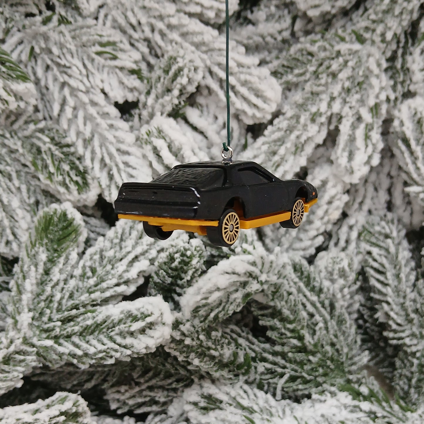 Pontiac Firebird 1982 Ornament Christmas Gift Xmas Tree Decoration Black