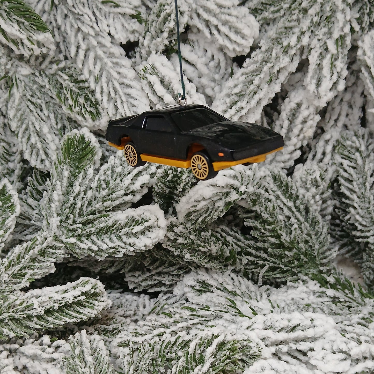 Pontiac Firebird 1982 Ornament Christmas Gift Xmas Tree Decoration Black
