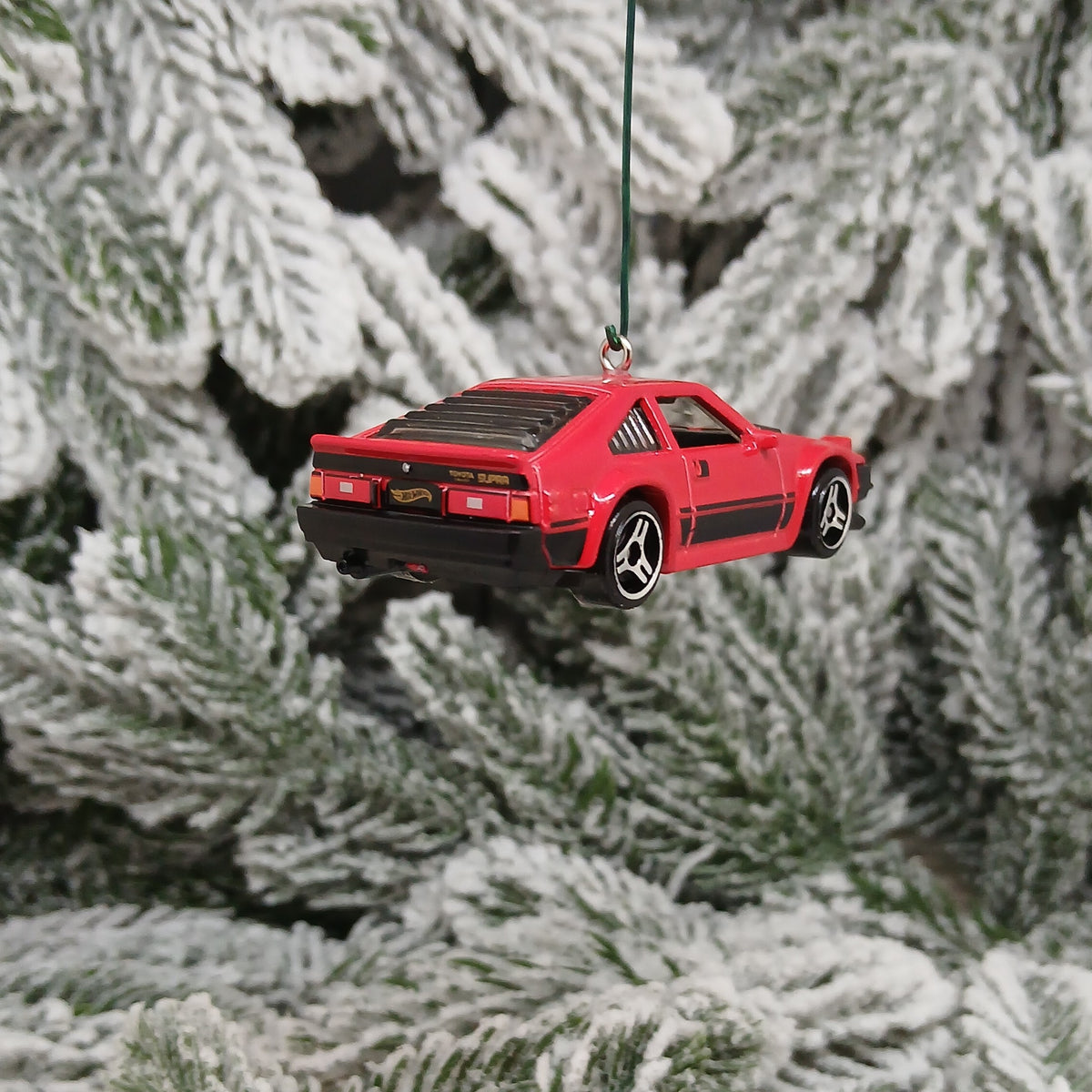 TOYOTA SUPRA Ornament 1982 Christmas Tree Decoration unique gift idea 1983 1984 1985