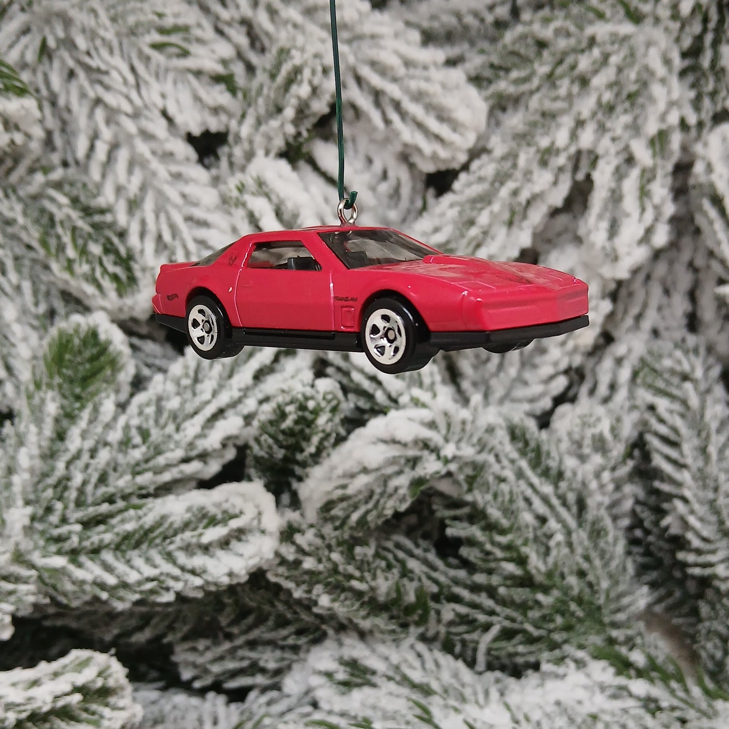 Pontiac 1984 Firebird Trans Am Ornament Christmas Gift Xmas Tree Decoration Red