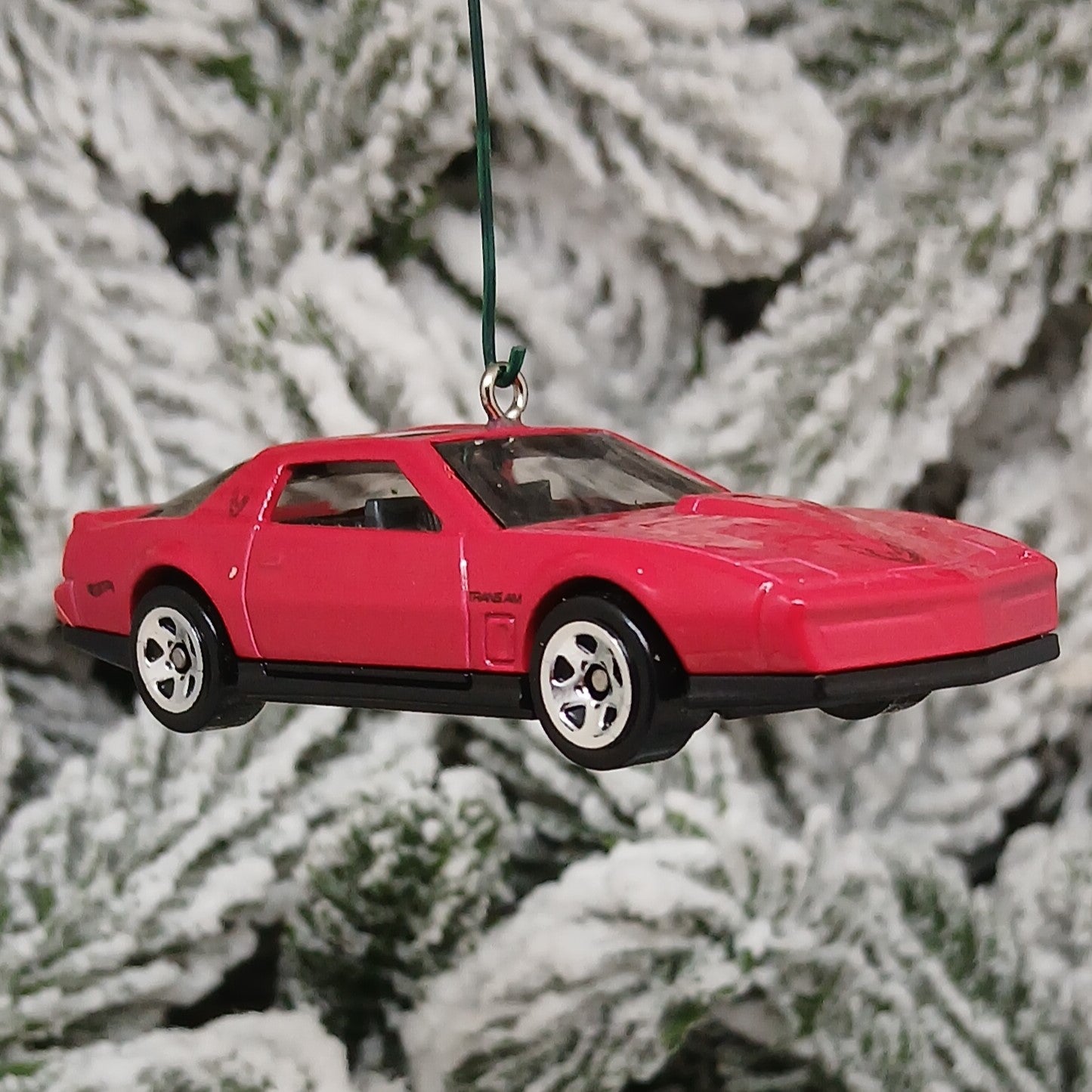 Pontiac 1984 Firebird Trans Am Ornament Christmas Gift Xmas Tree Decoration Red