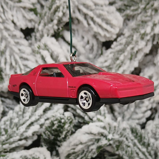 Pontiac 1984 Firebird Trans Am Ornament Christmas Gift Xmas Tree Decoration Red