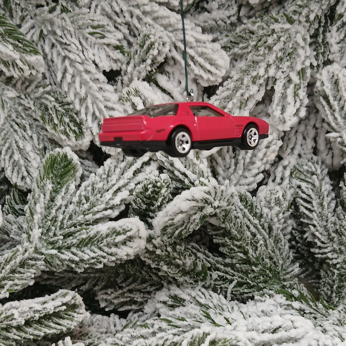 Pontiac 1984 Firebird Trans Am Ornament Christmas Gift Xmas Tree Decoration Red
