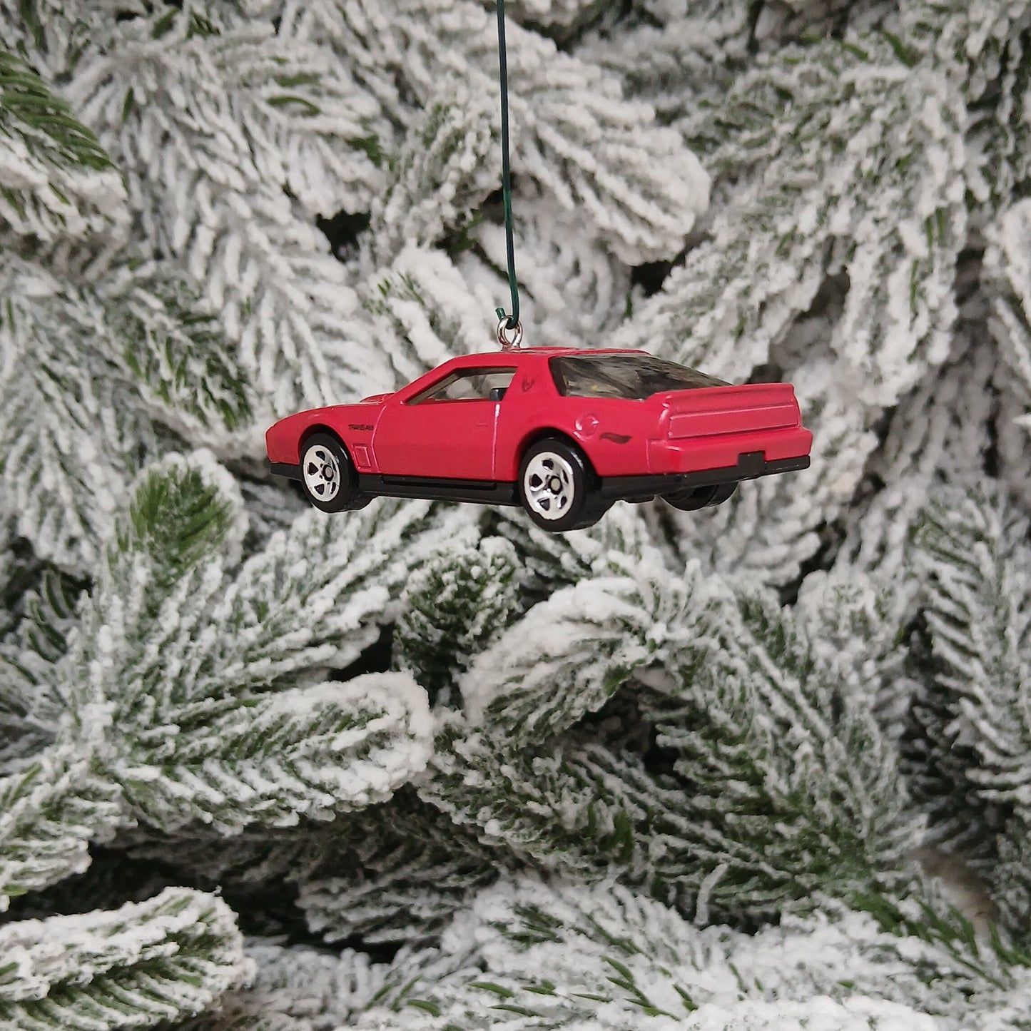 Pontiac 1984 Firebird Trans Am Ornament Christmas Gift Xmas Tree Decoration Red