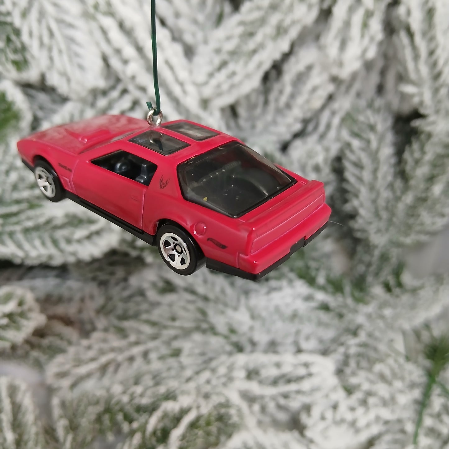 Pontiac 1984 Firebird Trans Am Ornament Christmas Gift Xmas Tree Decoration Red