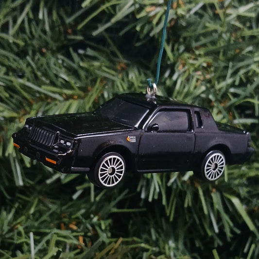 Buick Grand National 1987 Christmas tree ornament fun automotive gift for car enthusiast /man cave tree unique  xmas idea